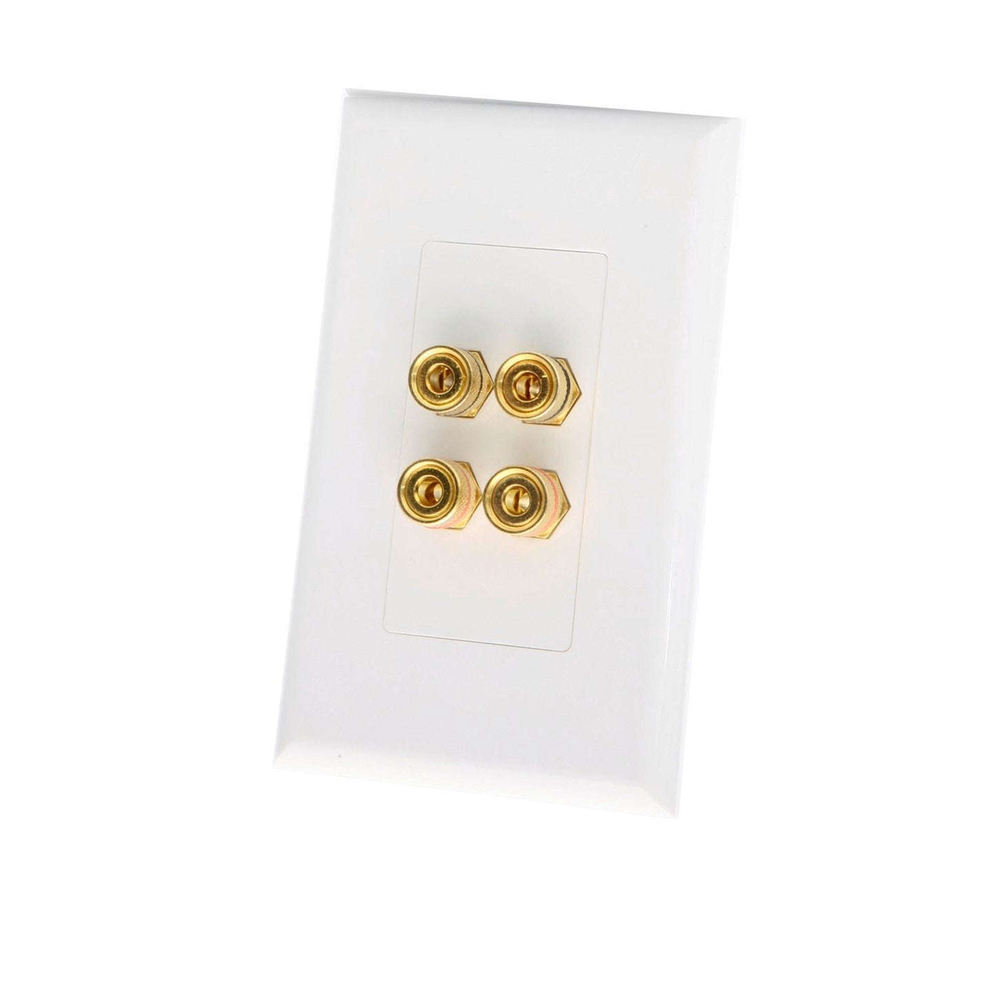 Studio Acoustic Banana Socket Wall Plate - 4mm