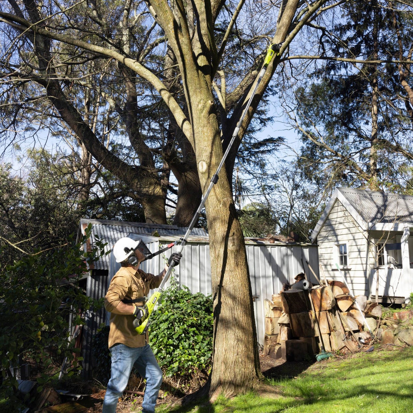 Ryobi One EZ Reach HP Pole Pruner Attachment - 10"