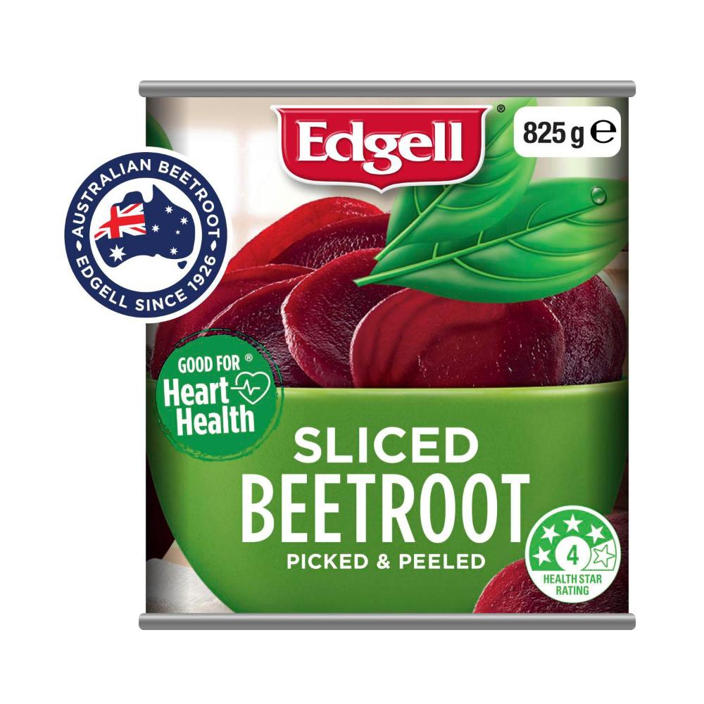 Edgell Australian Grown Sliced Beetroot - 825g