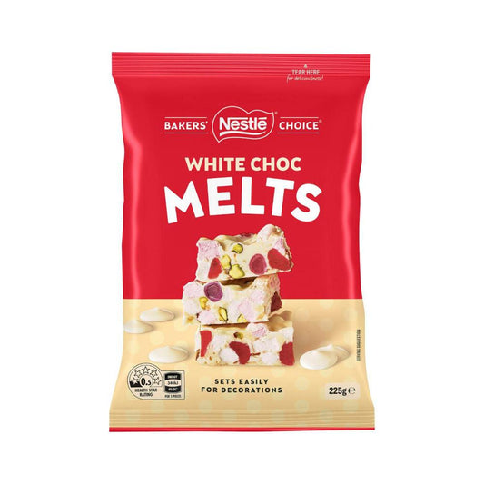Nestle Melts Baking Chocolate White - 225g