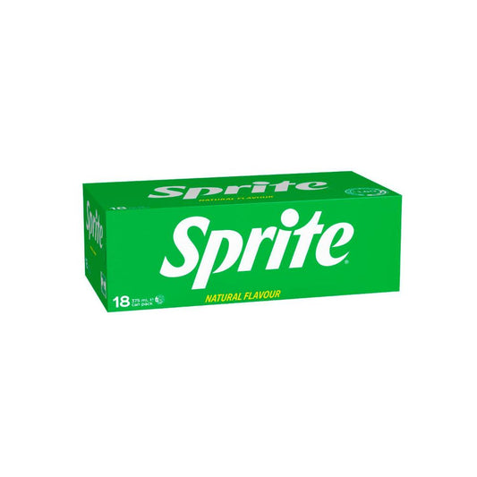 Sprite Lemonade Soft Drink Multipack Cans 375ml - 18 Pack