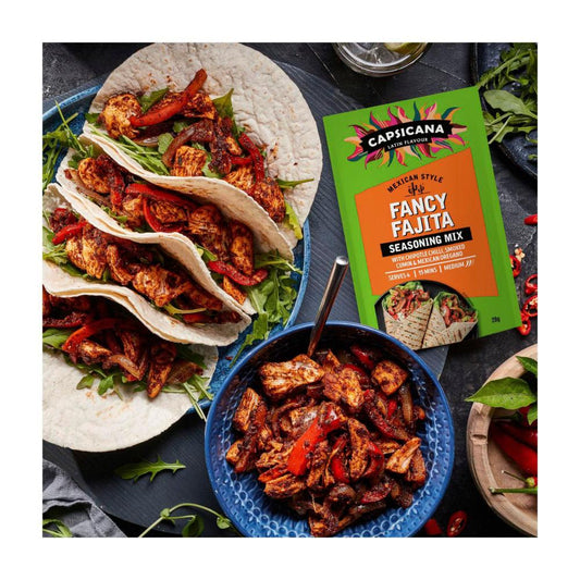 Capsicana Mexican Style Fancy Fajita Seasoning Mix - 28g