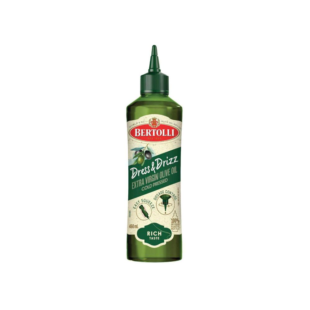 Bertolli Rich Extra Virgin Olive Oil Dress And Drizz - 460mL