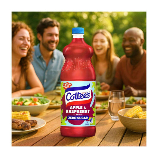 Cottee's Cordial Apple Raspberry Zero Sugar - 1L