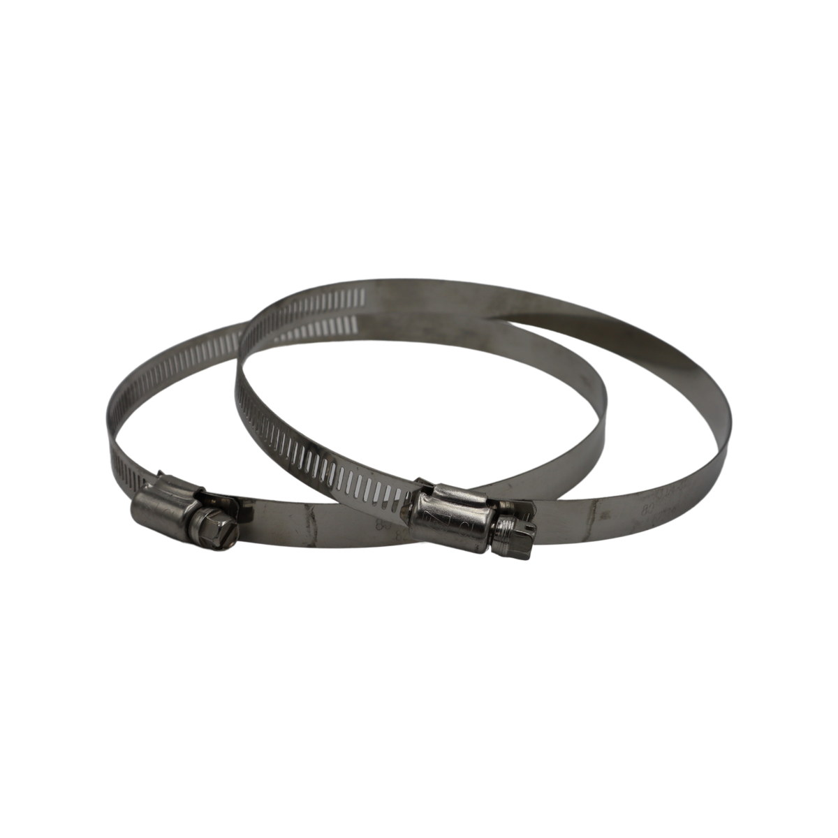 Pacific Air 125mm Stainless Steel Worm Clamp 2 Pack Easy Seal