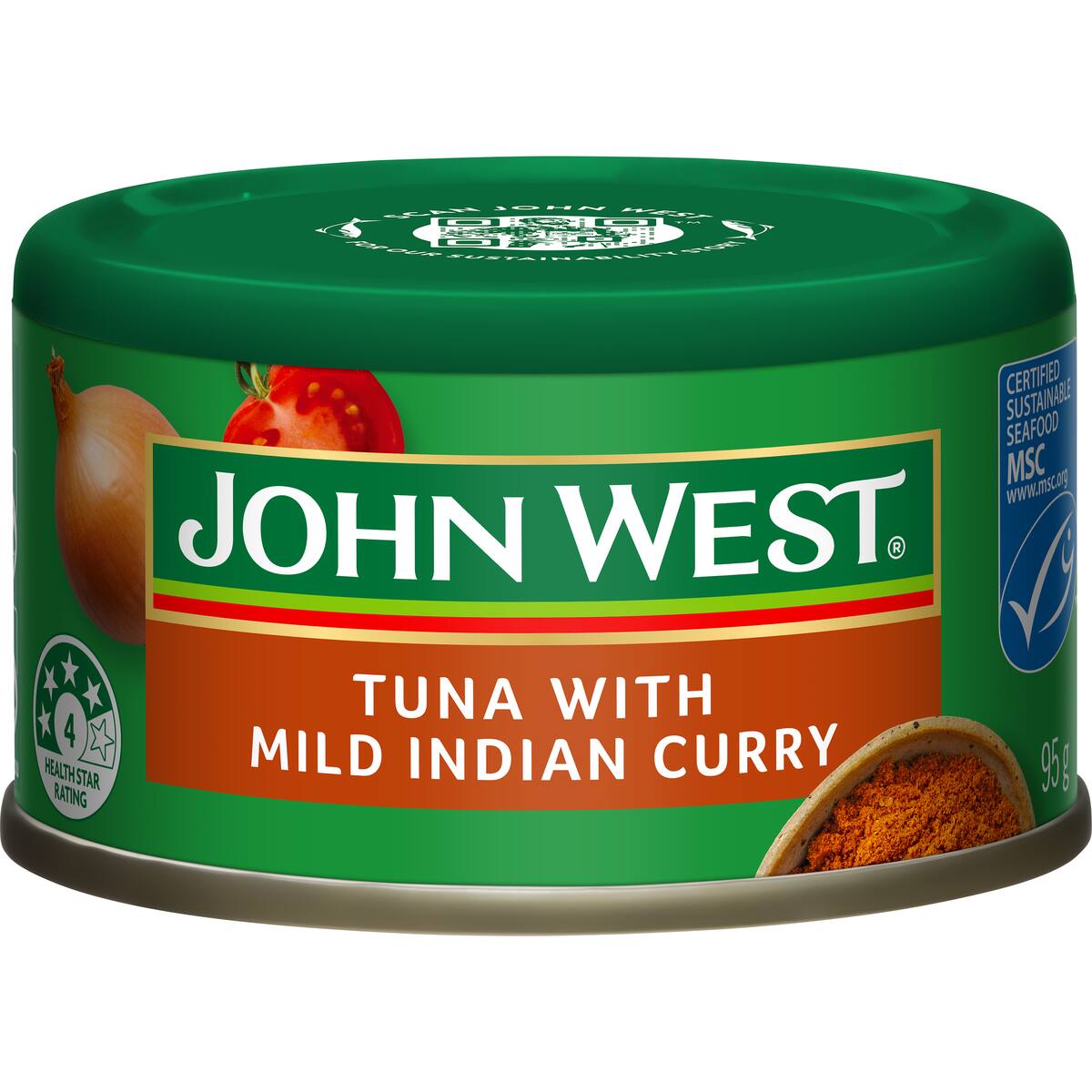 John West Tuna With Mild Indian Curry 95g