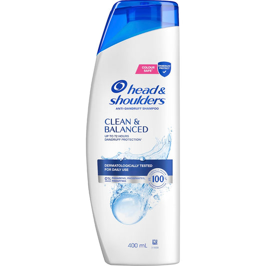 Head & Shoulders Clean & Balanced Anti Dandruff Shampoo 400ml