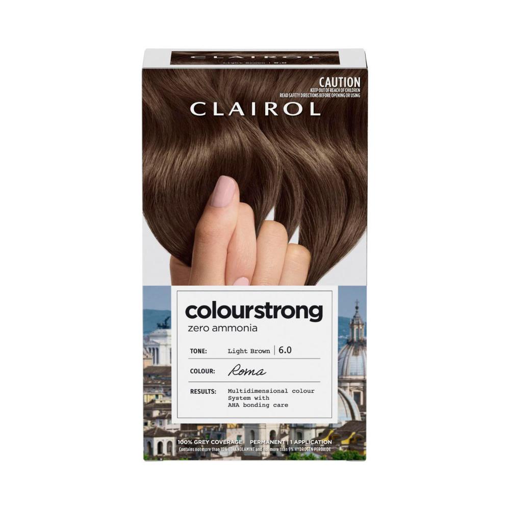 Clairol Colour Strong 6.0 Light Brown - 1 Pack