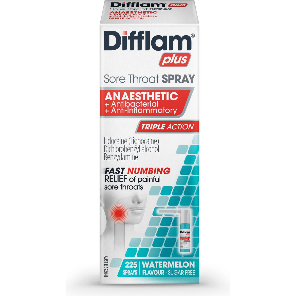 Difflam Plus Anaesthetic Spray 30ml