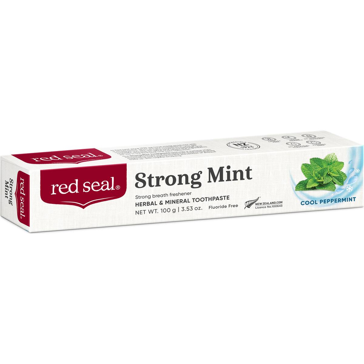 Red Seal Strong Mint Toothpaste 100g