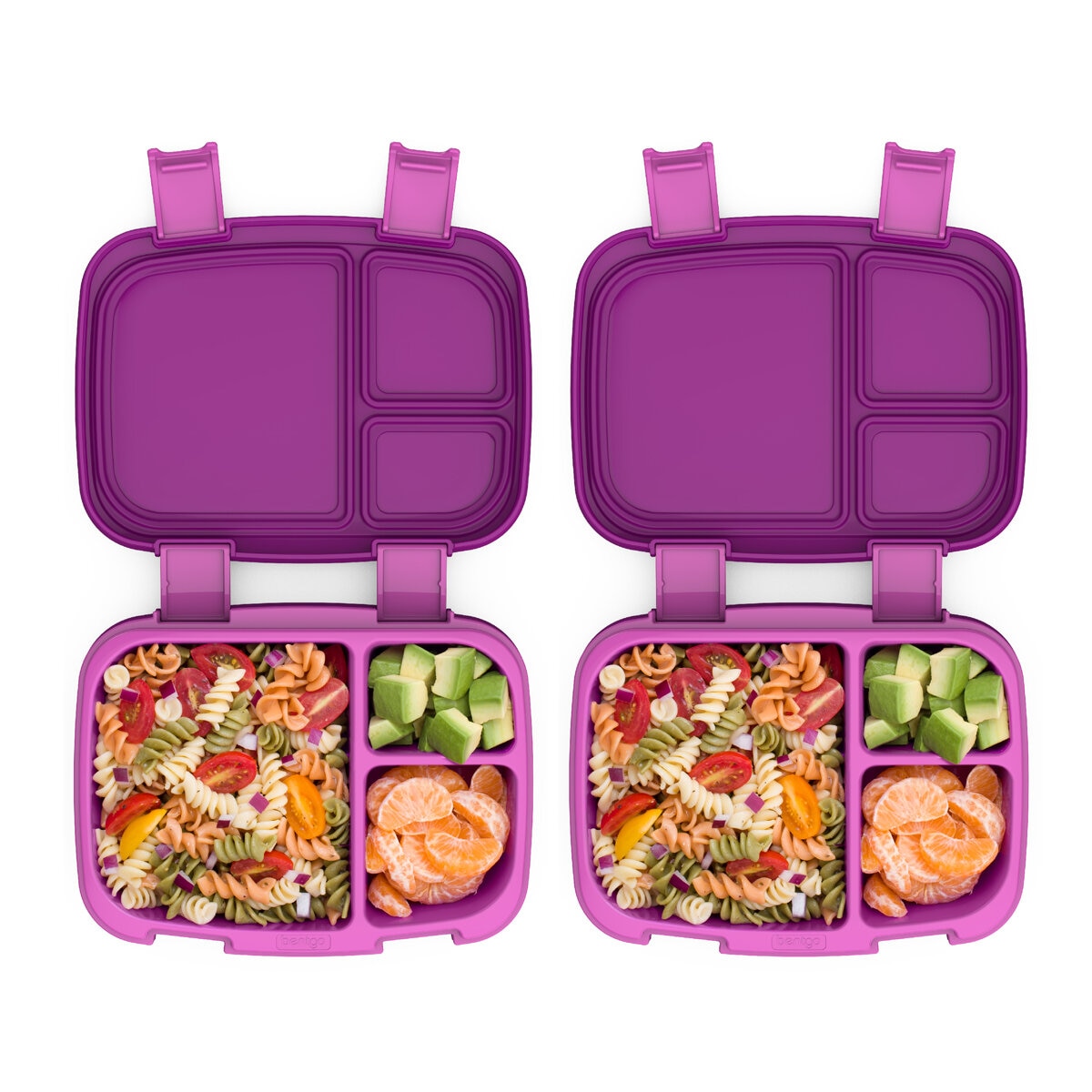 Bentgo Fresh Leak-Proof Lunch Box 2 Pack Purple