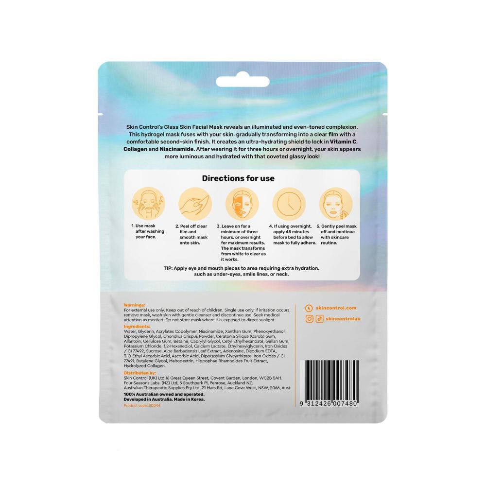 Skin Control Glass Skin Face Mask Vitamin C - 34mL