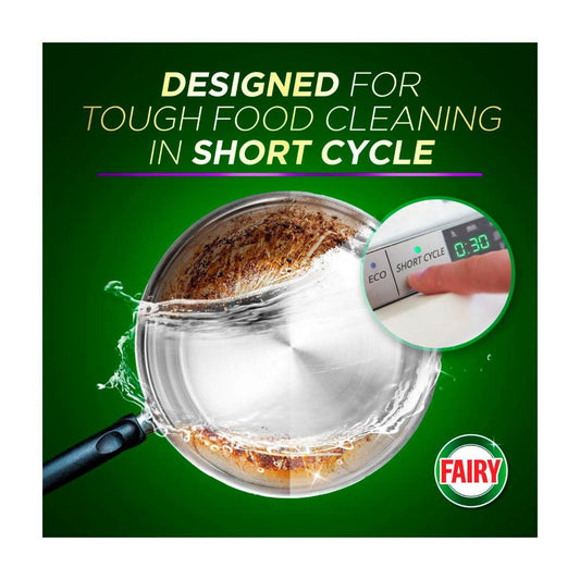 Fairy 5 Power Action Lemon Dishwashing Tablets - 70 Pack