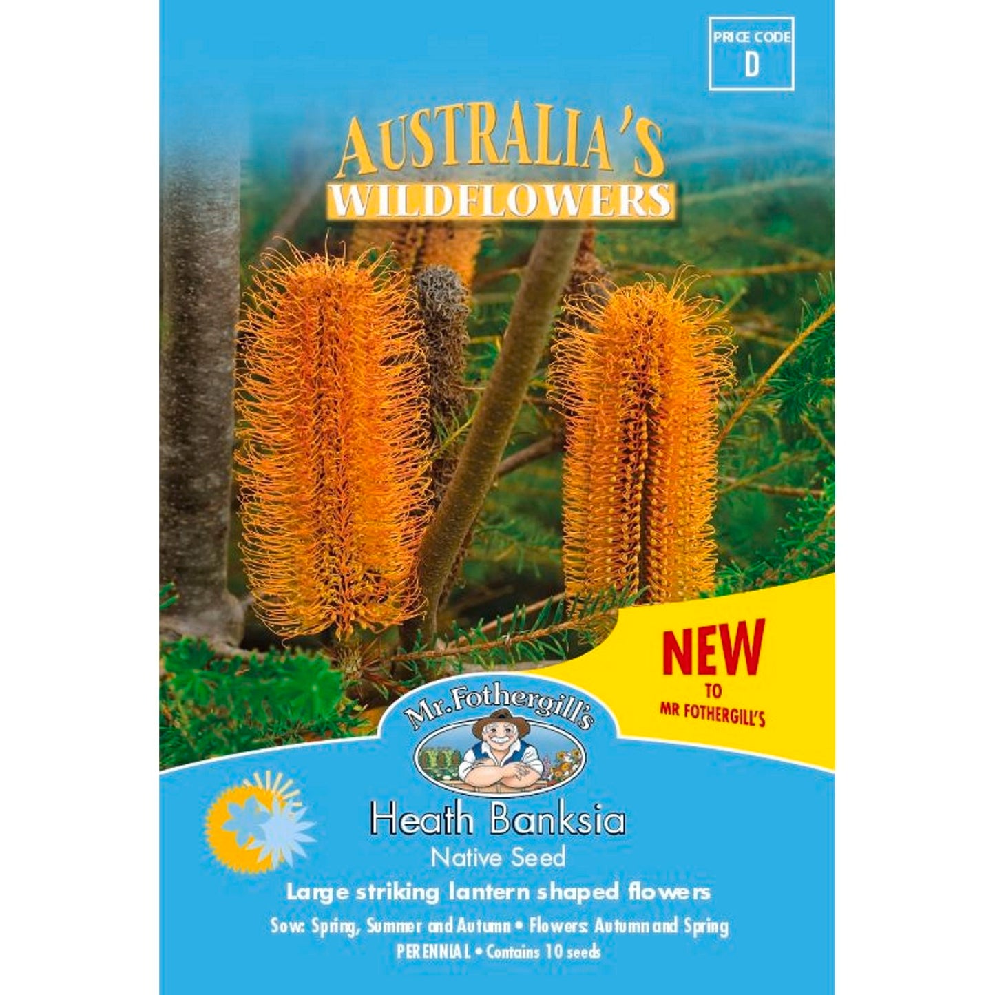Mr Fothergill Wildflower Seeds - 10 Pack