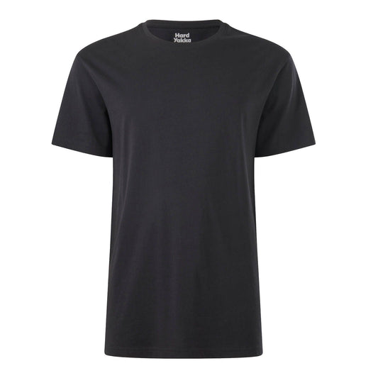 Hard Yakka Core Tee Bundle - 2 Pack - Size L - White/Charcoal