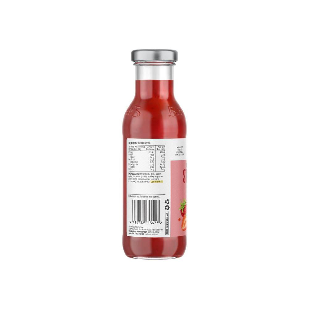 Barkers Dessert Sauce Strawberry - 335g