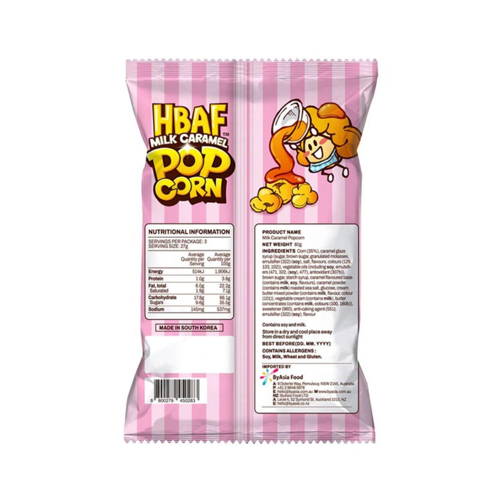 HBAF Popcorn Creamy Caramel - 80g