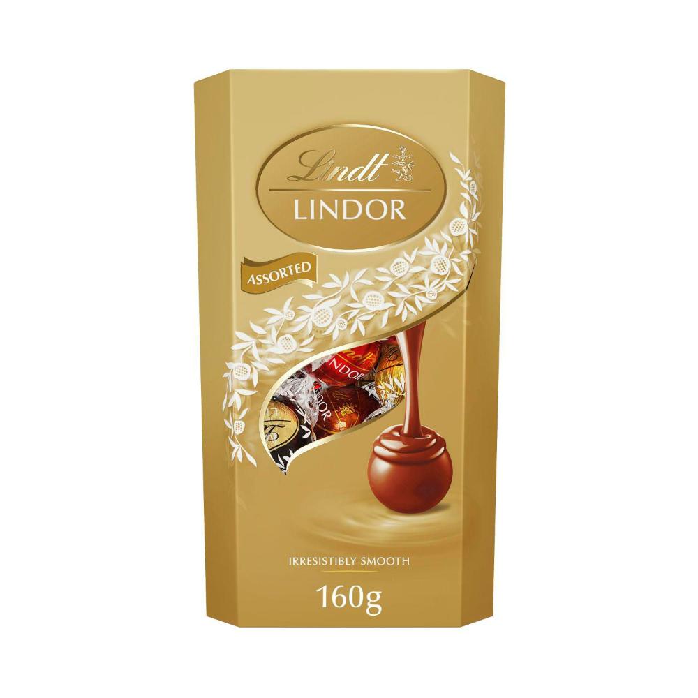 Lindt Lindor Assorted Chocolate Cornet - 160g