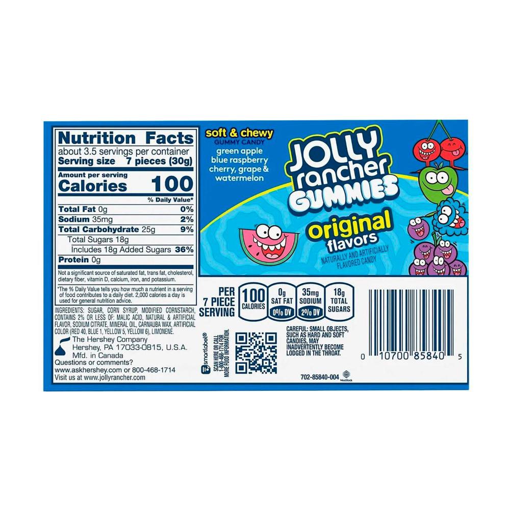 Jolly Rancher Gummies Theatre Box - 99g