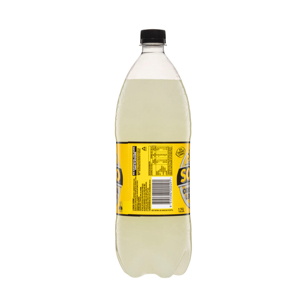 Solo Thirst Crusher Original Lemon Soft Drink Bottle - 1.25L