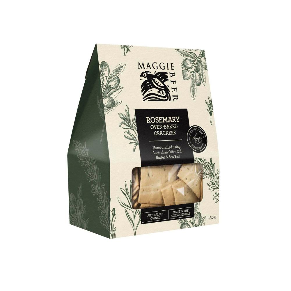 Maggie Beer Rosemary Oven Baked Crackers - 130g