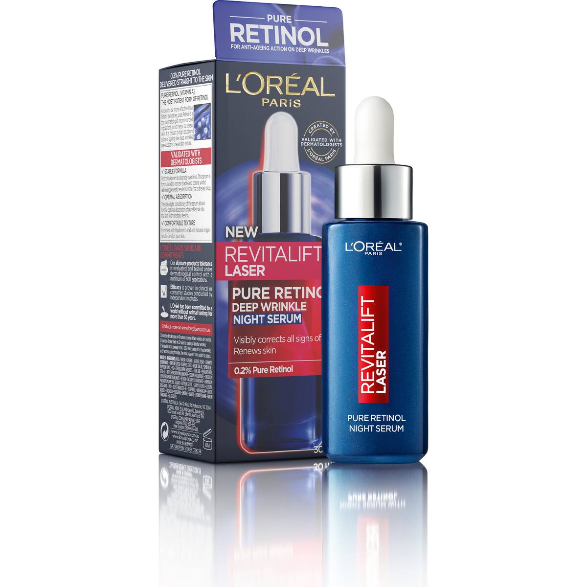 L'oreal Paris Revitalift Laser Pure Retinol Night Serum 30ml