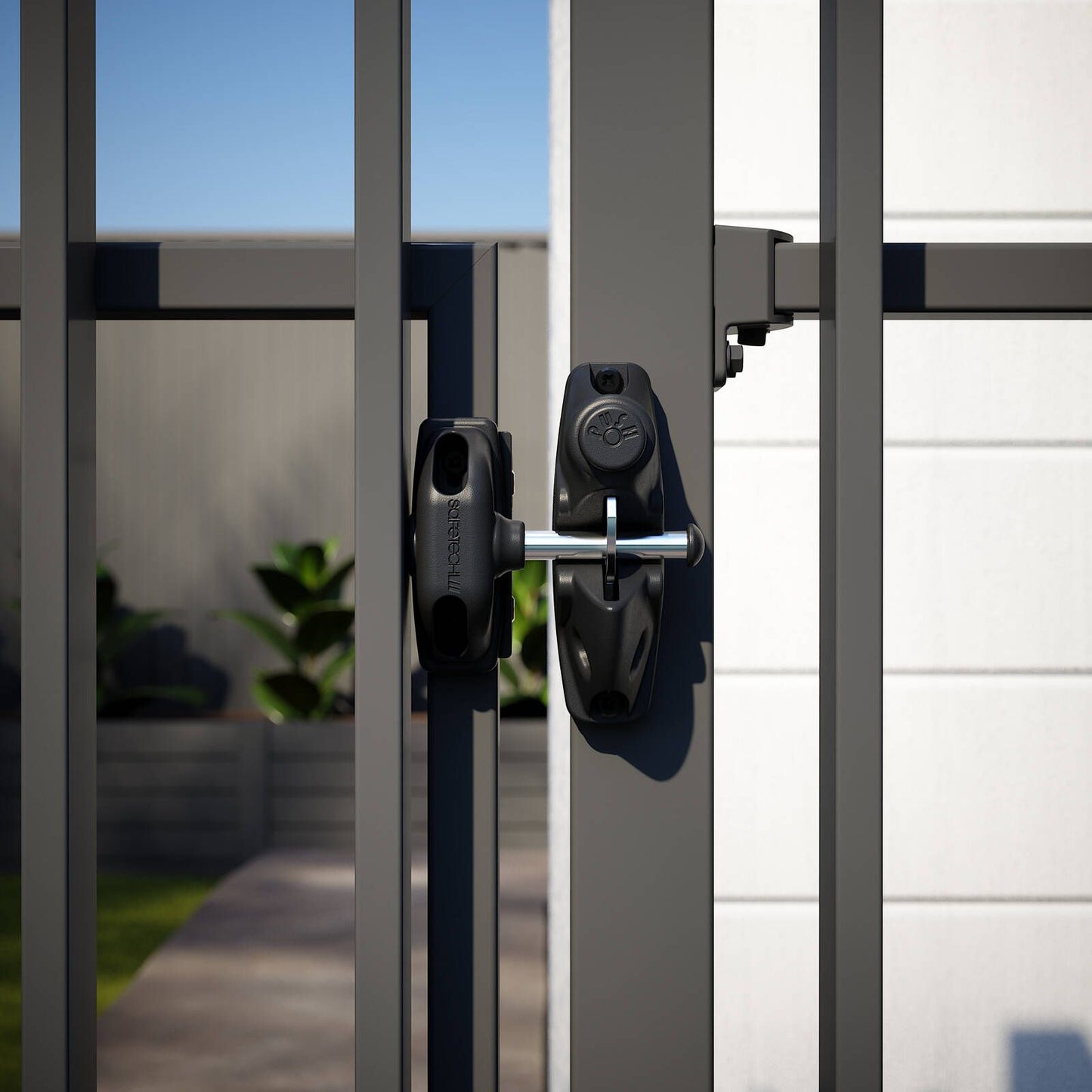 ProtectorAl G8Safe Double Sided Gravity X Gate Latch