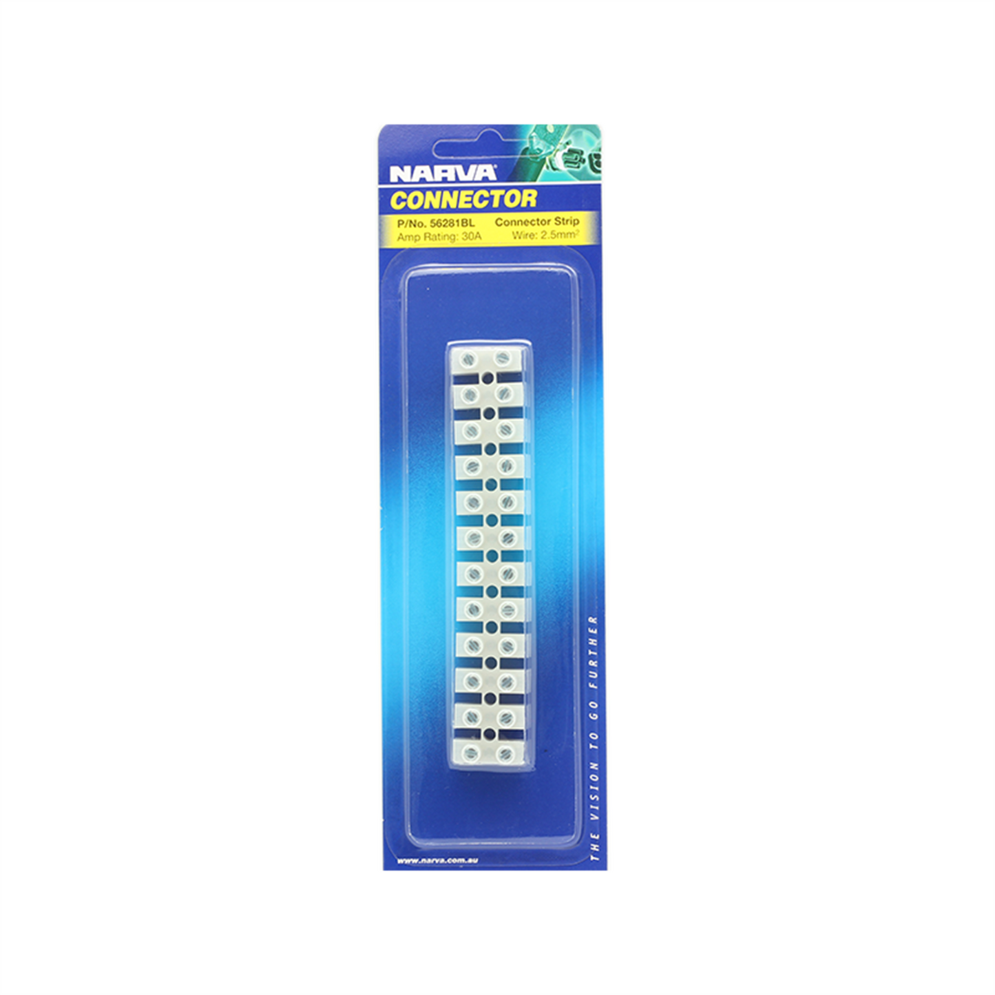 Narva Terminal Connector Strip - 30A - 5mm