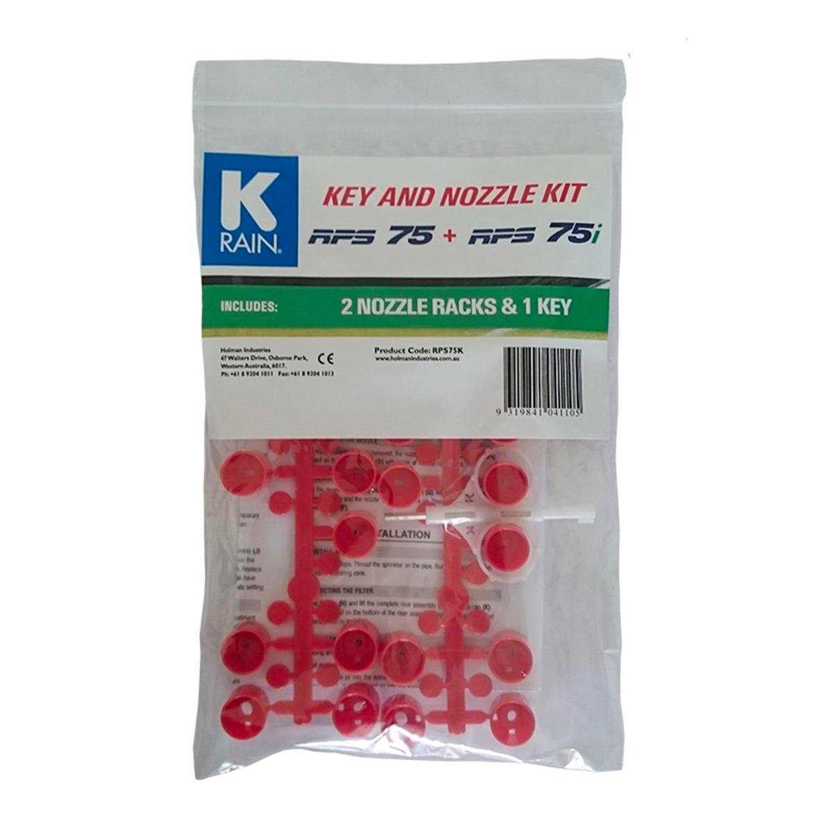 K Rain Key and Nozzle Kit - 2 Pack - Plastic - Standard Nozzles