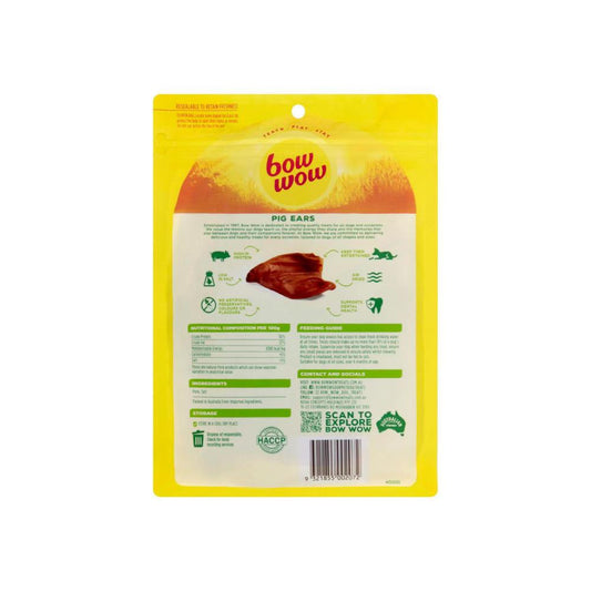 Bow Wow Pigs Ears Dog Treats - 5 pack