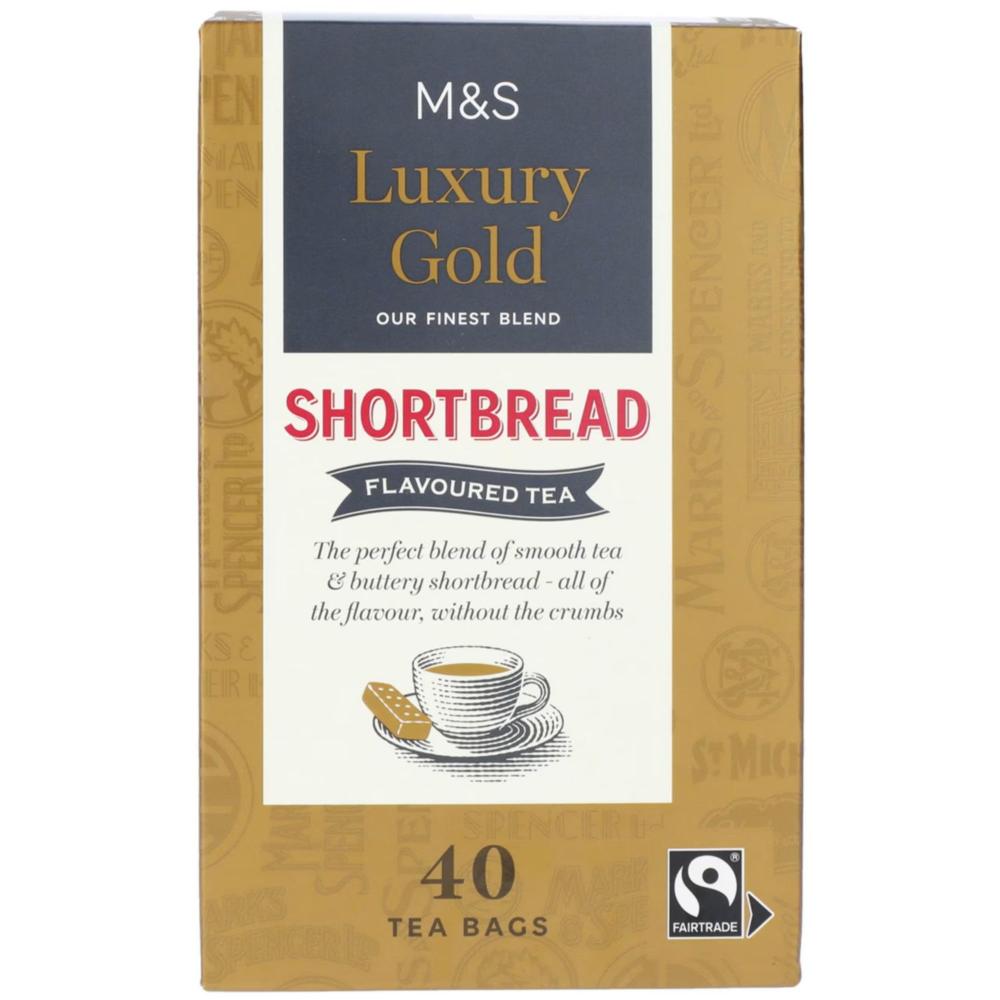 M&S Luxury Gold Shortbread Tea - 116g