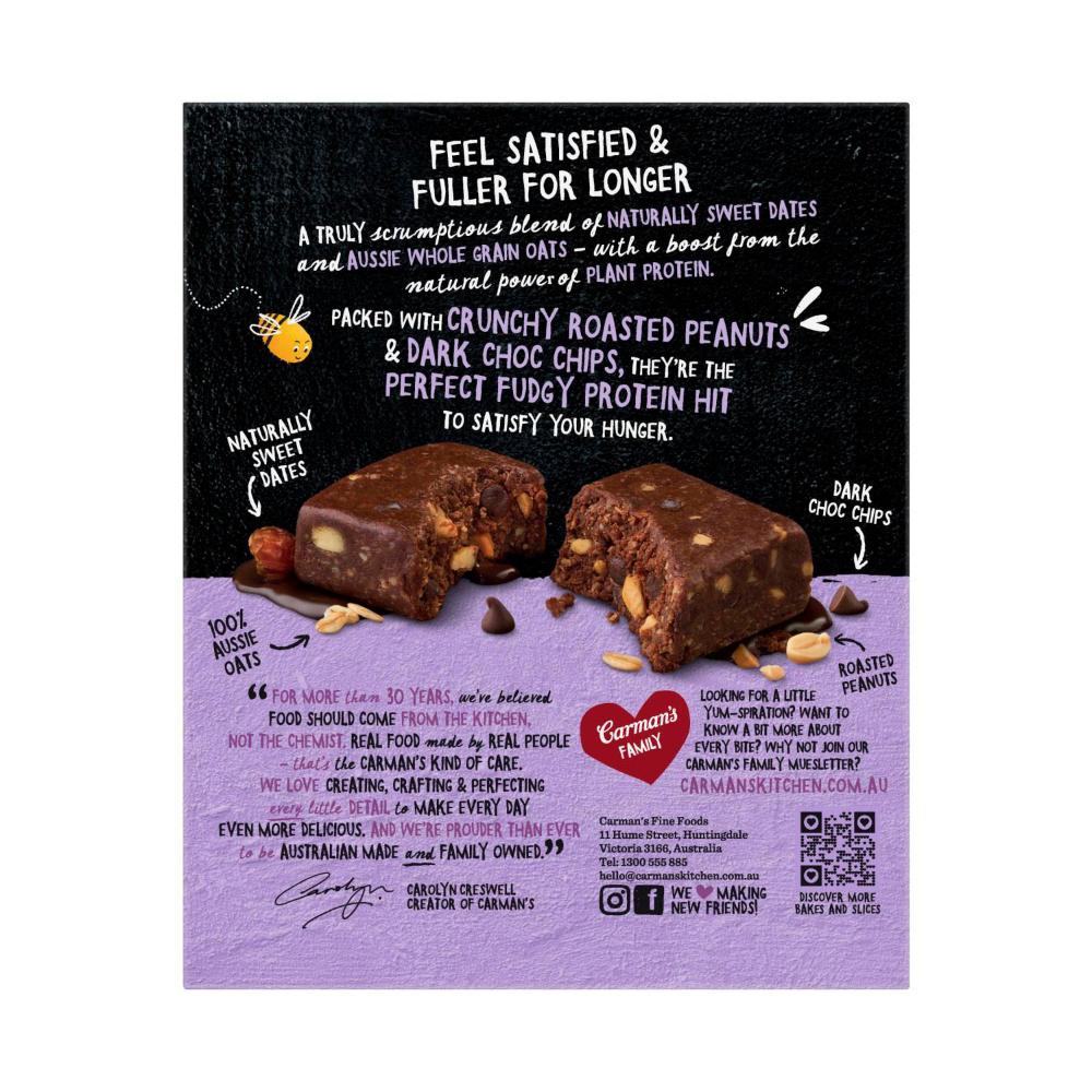 Carman's Protein Brownie Choc Nut Fudge 175g - 5 Pack