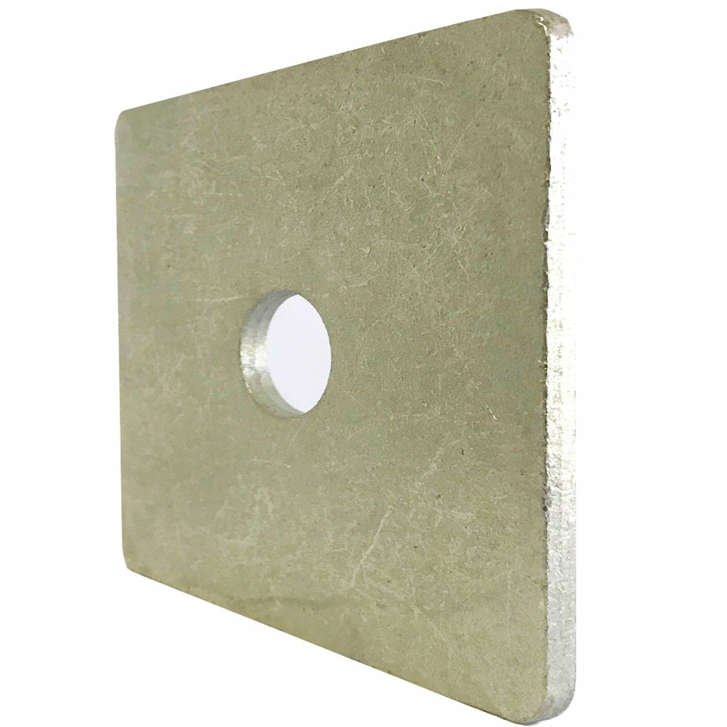 Macsim Galvanised Square Washer - 100 x 100 x 5mm - 5 Pack