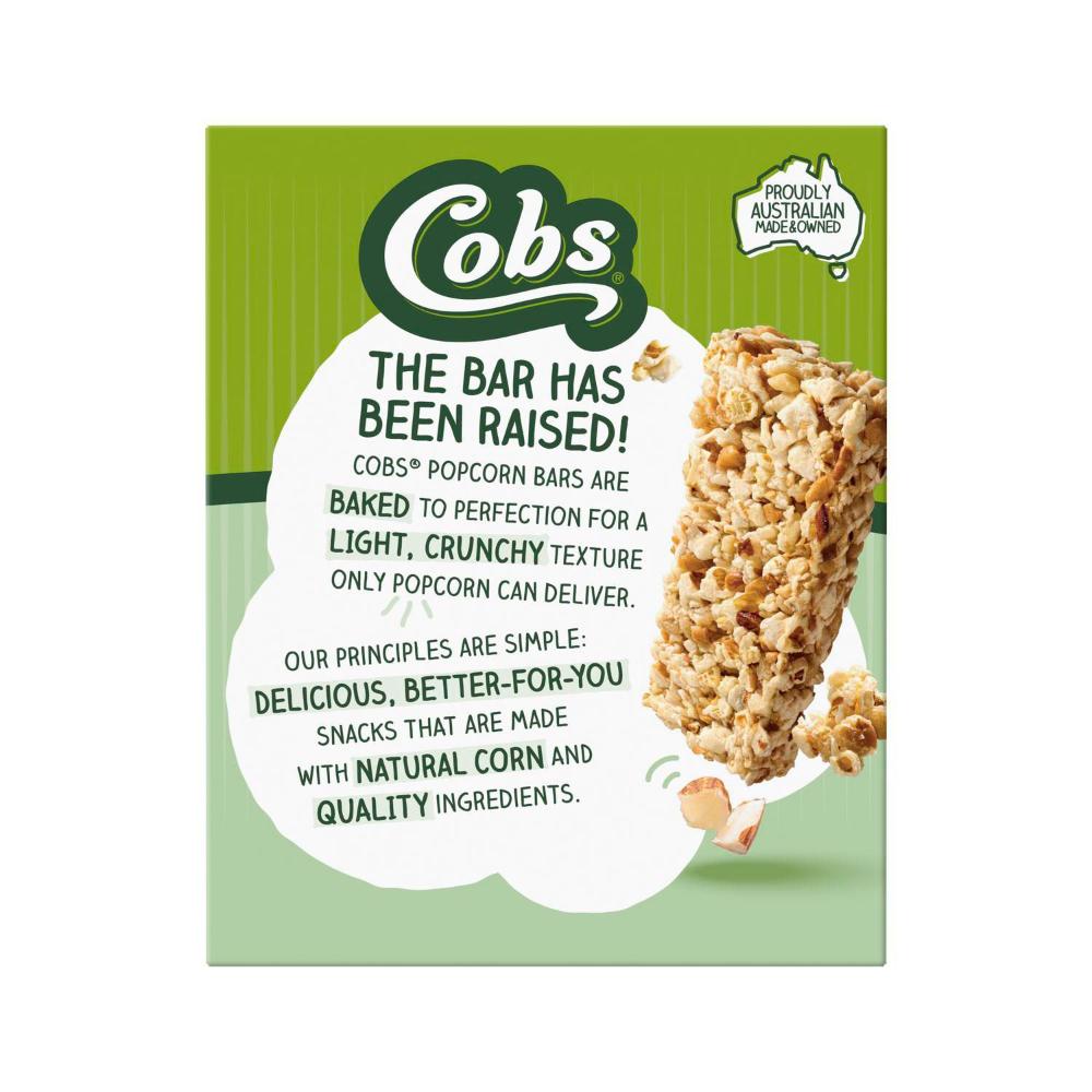 Cobs Popcorn Bars Sweet Salty Almond 5 Pack - 100g