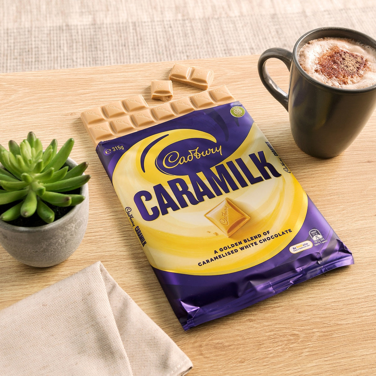 Cadbury Caramilk Large Chocolate Block 315g