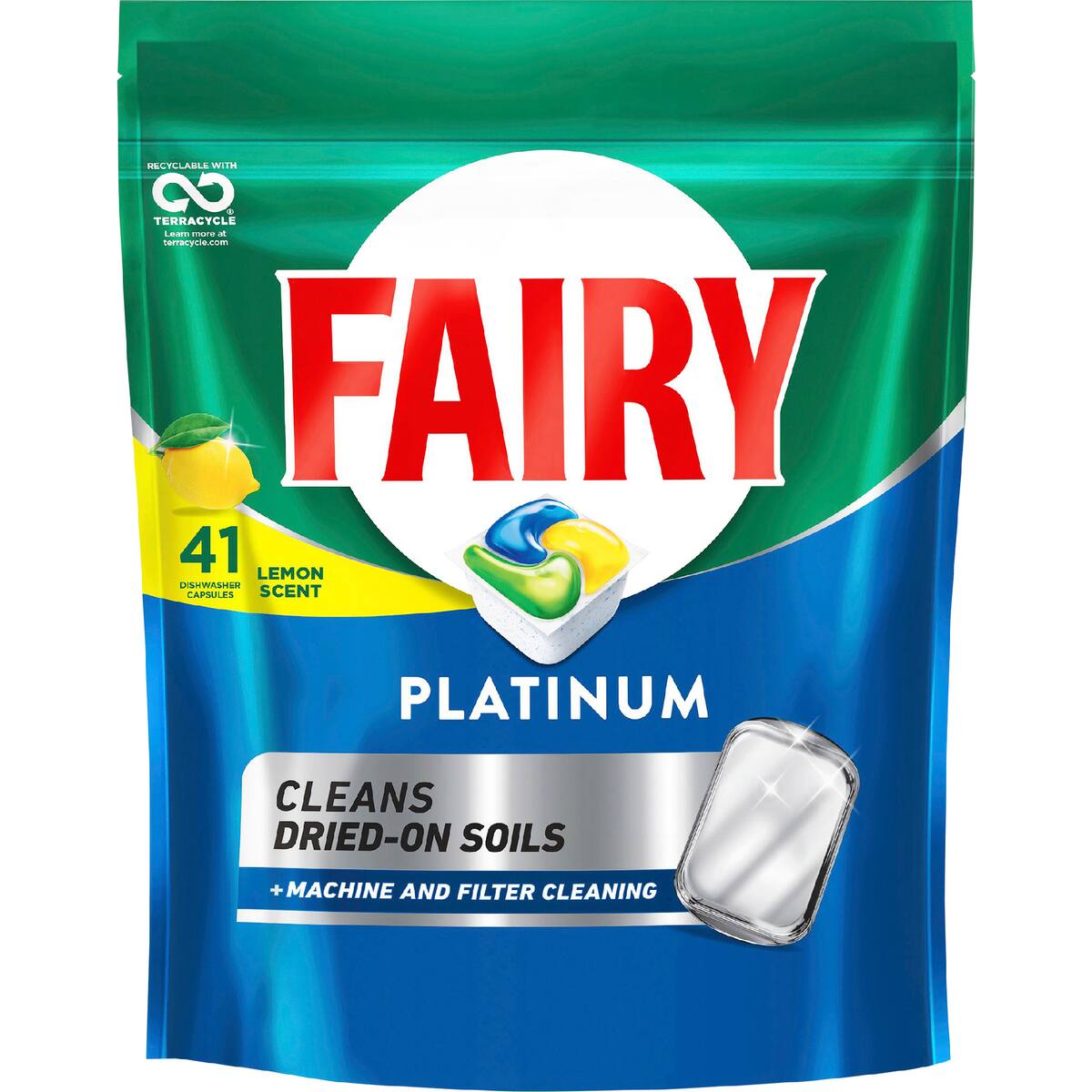 Fairy Platinum Dishwashing Tablets 41 Pack