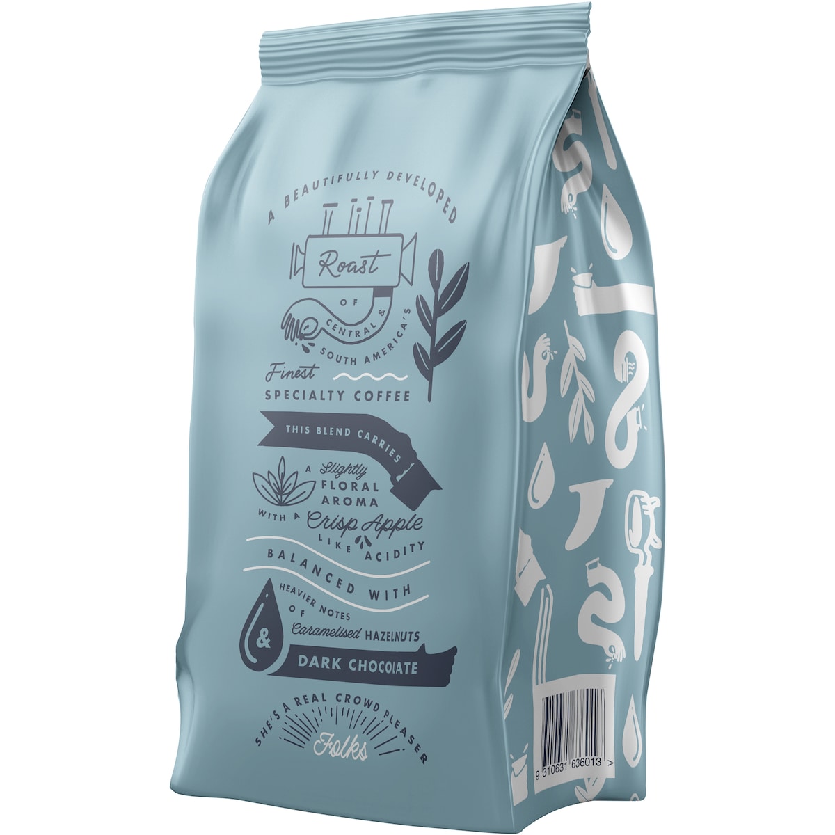 Will & Co Coffee Beans Natural 500g