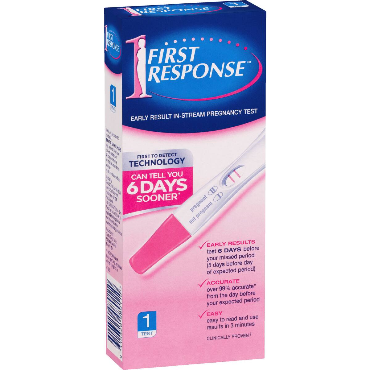First Response Pregnancy Test Stream Each