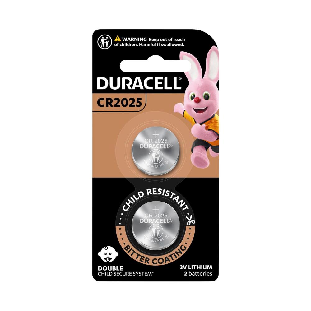Duracell Specialty 2025 Lithium Coin Batteries - 2 Pack