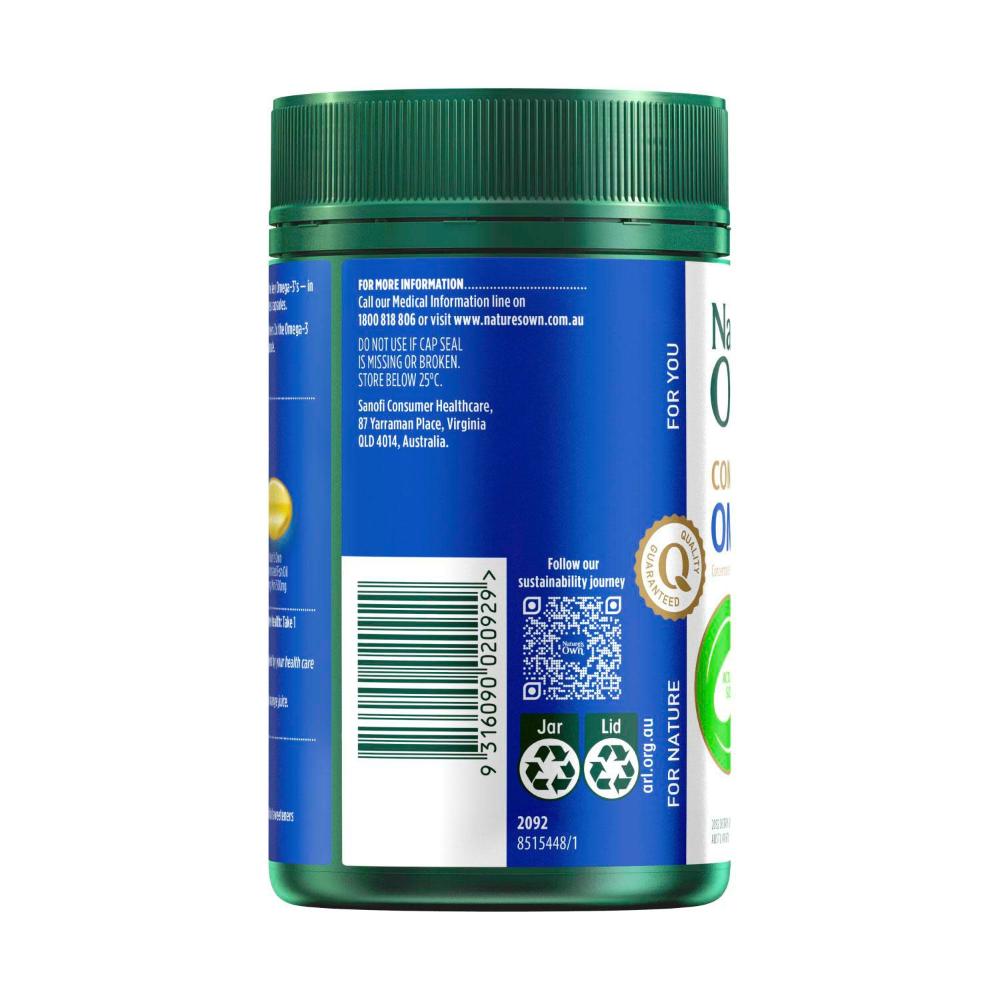 Natures Own Omega Double Strength Minis - 250 Pack