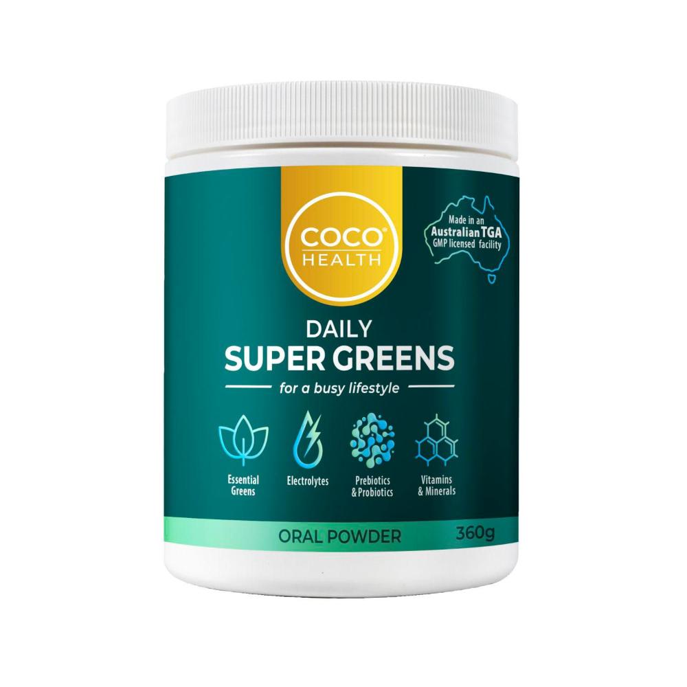 Coco Health Powder Super Greens Daily - 360g