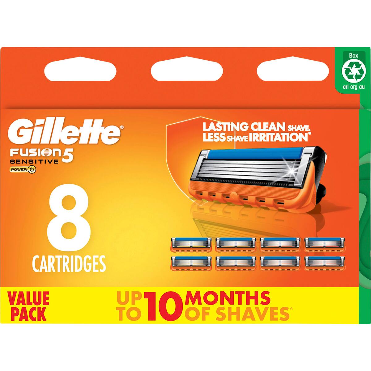 Gillette Fusion 5 Power Razor Blades 8 Pack