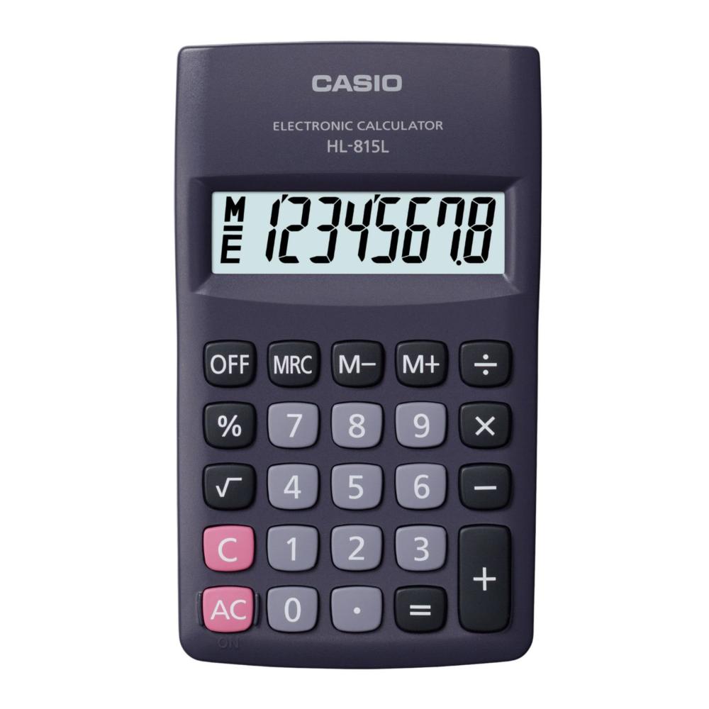Casio Pocket Compact Calculator - 1 Each