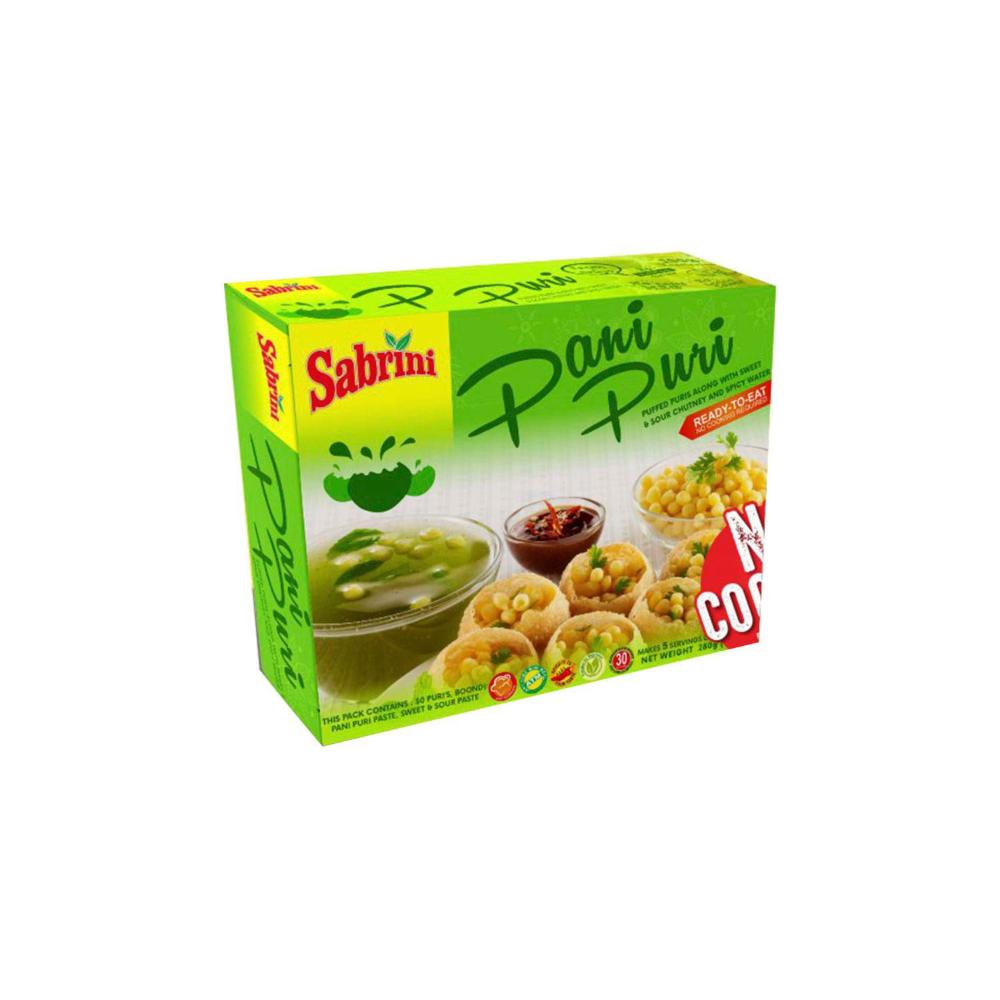Sabrini Pani Puri Kits - 280 GRAM