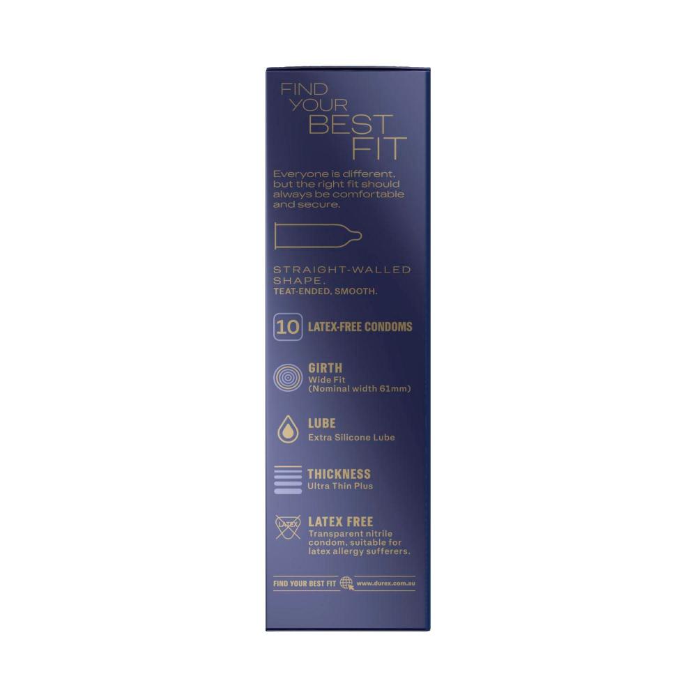 Durex Intense Extra Large Condoms - 10 Pack