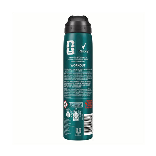 Rexona Men Advanced Deodorant 72h Workout Limited Edition - 220mL