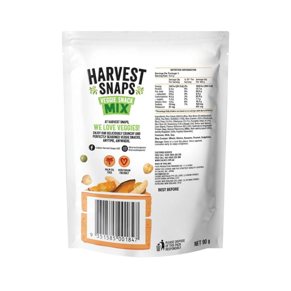 Harvest Snaps Mix BBQ - 90g