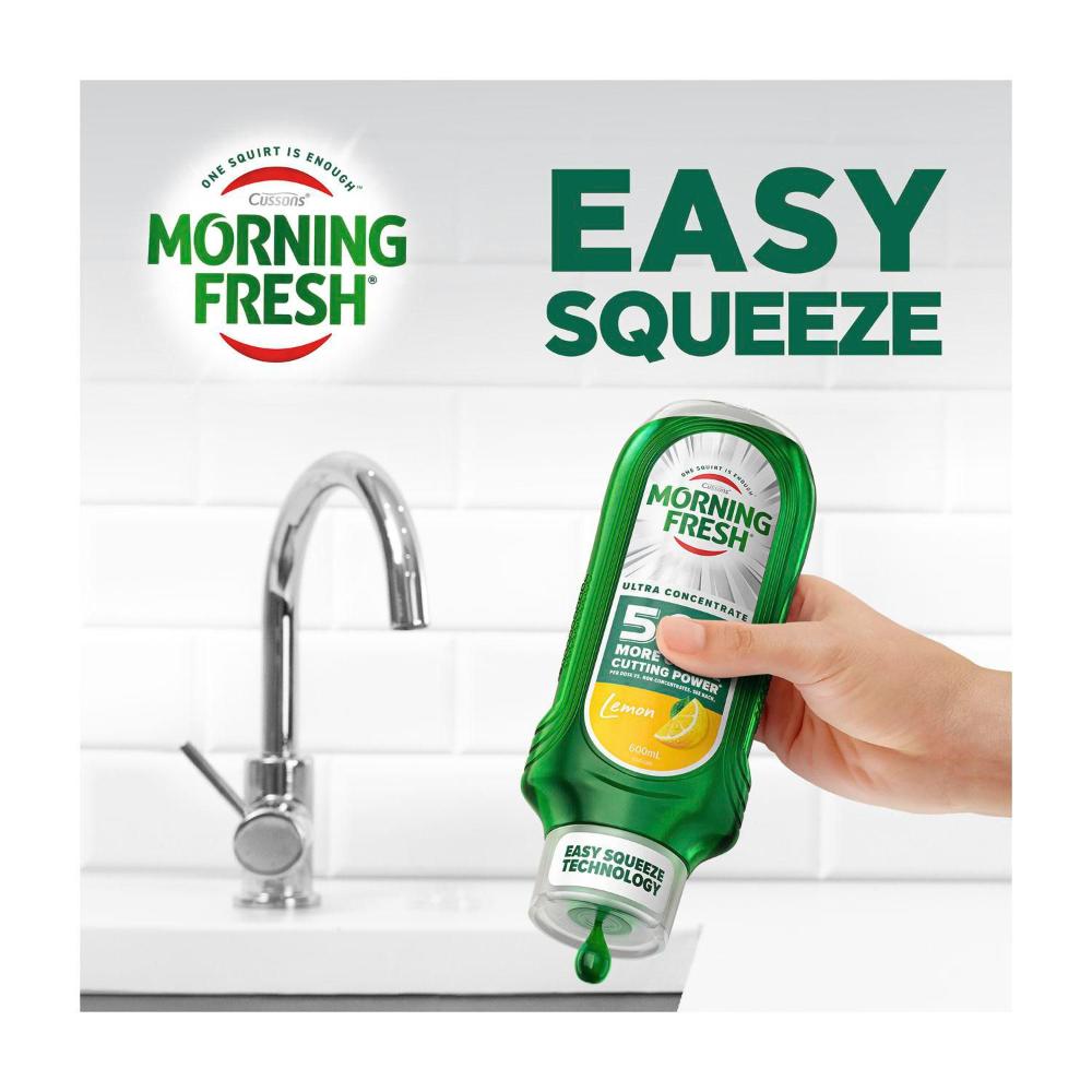 Morning Fresh Easy Squeeze Lemon Dishwashing Liquid - 600mL
