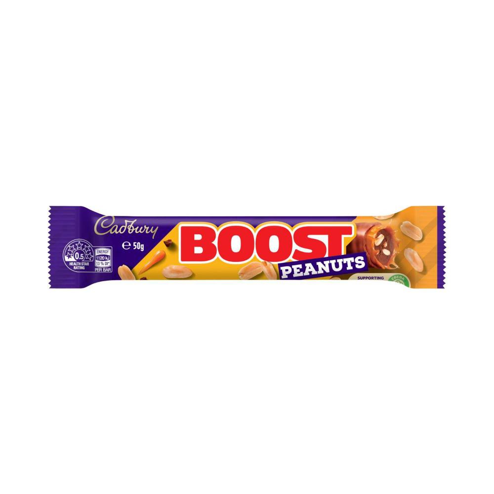 Cadbury Boost Bar Chocolate Peanut - 50 GRAM