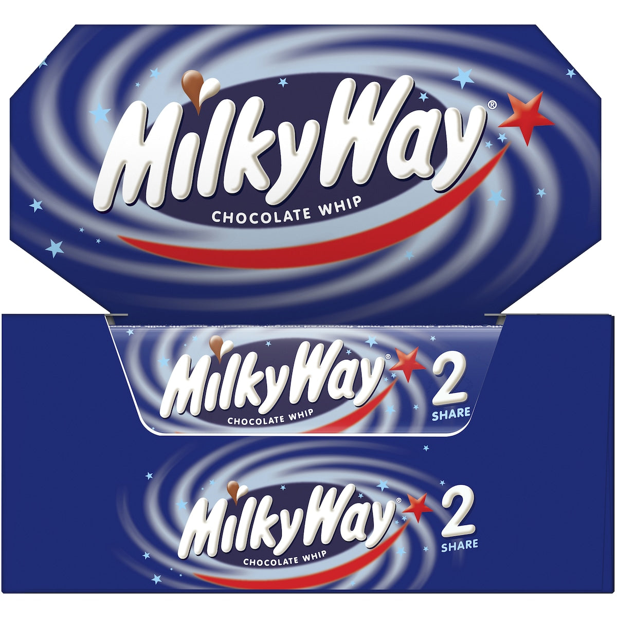 Milky Way Chocolate Bar Whipped Nougat 45g